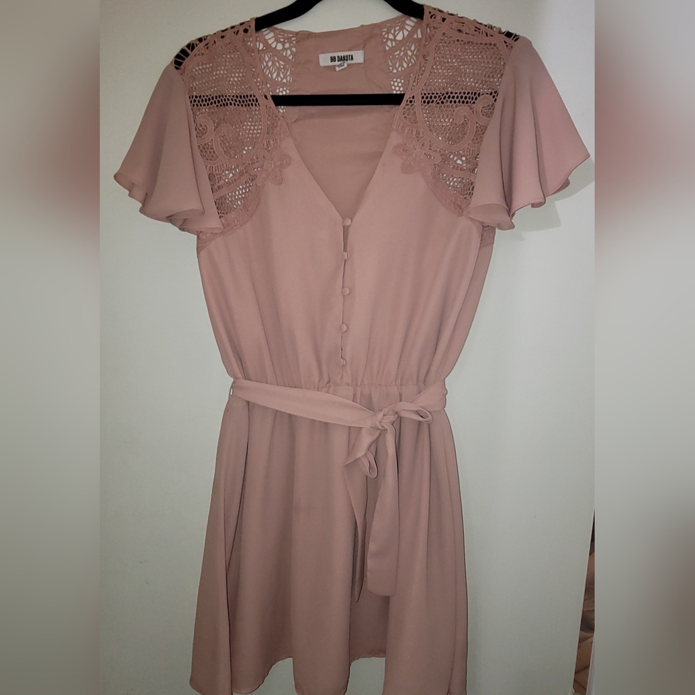BB Dakota Mini Blush Dress